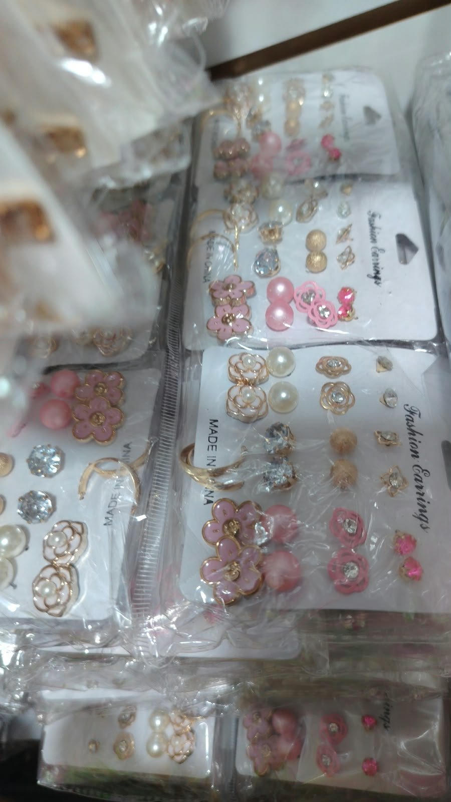 aretes surtidos